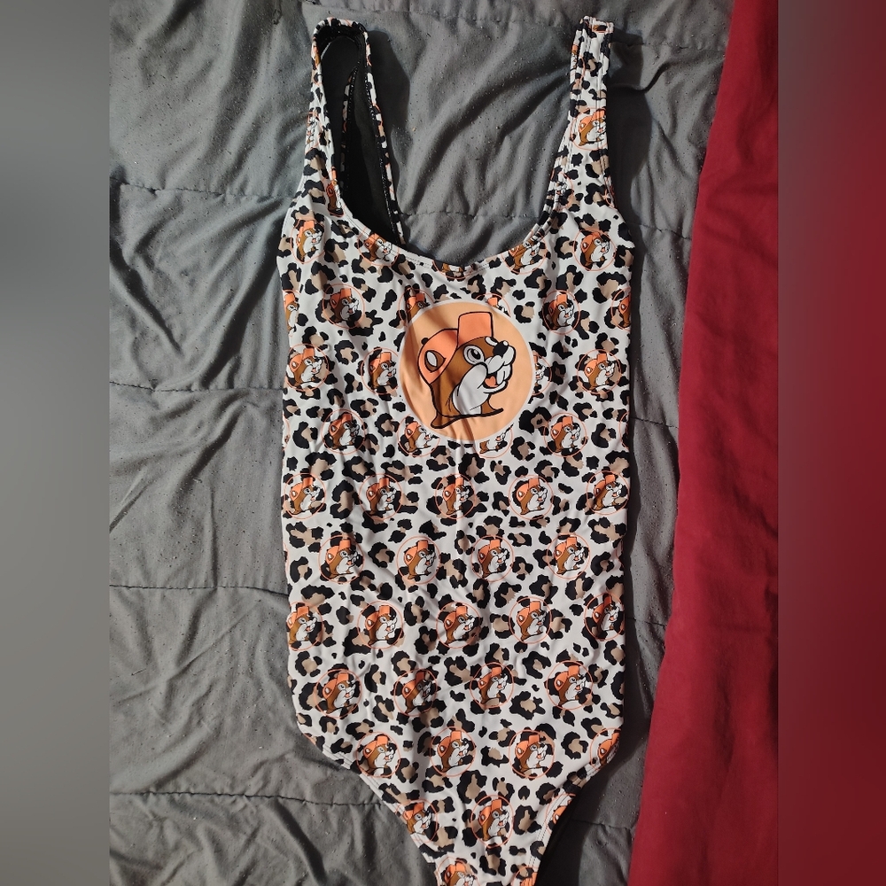 Leopard Print Tank Top with Cartoon Design
